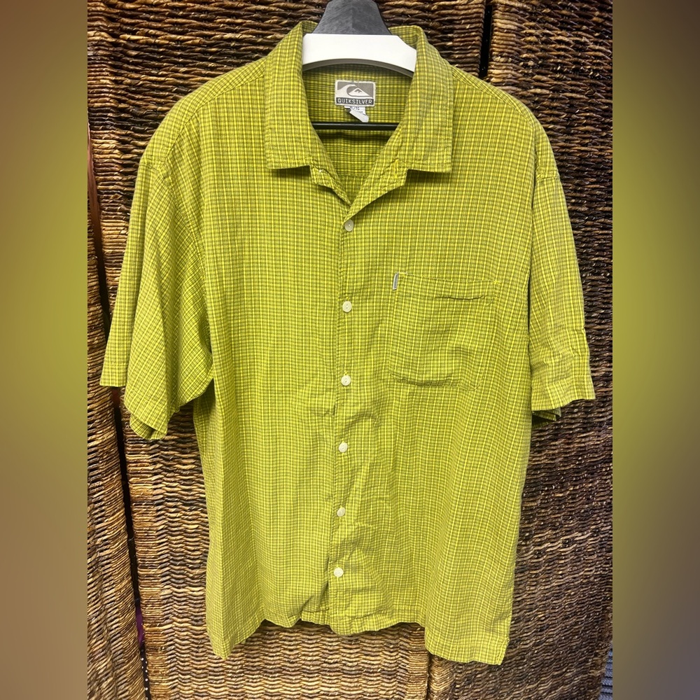 Quicksilver- Vintage Button Up Shirt, Size: XLarge‎
